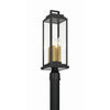 Crystorama Aspen 6.5'' Outdoor Post in Matte Black - Additional View