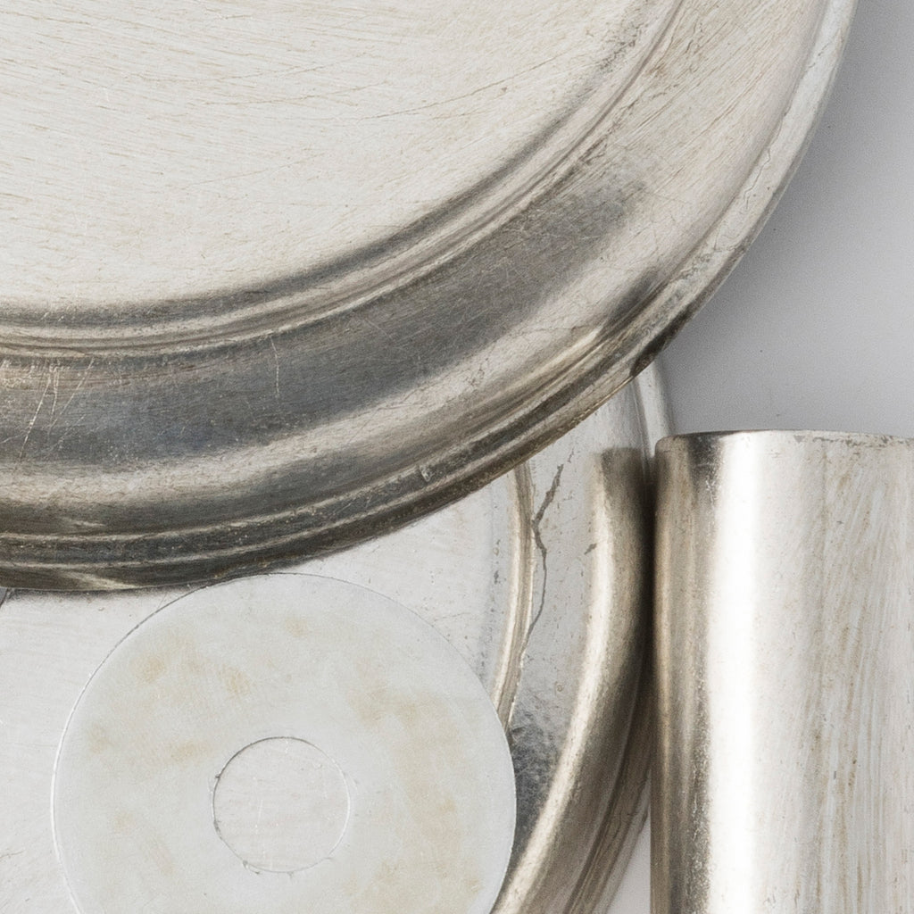 Crystorama Broche 11'' Sconce - Antique Silver Finish Detail