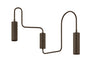 B3220-BRZ Lark 2 Light Sconce | Main Image