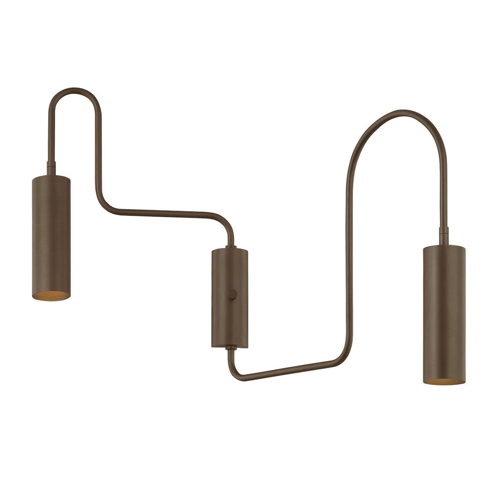 B3220-BRZ Lark 2 Light Sconce | Alternate Image