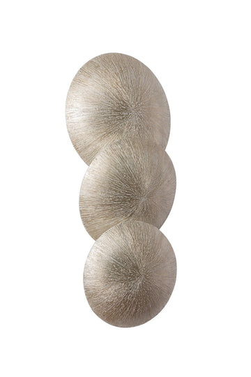 Textured Warm Silver Leaf