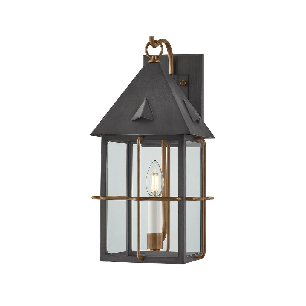 B6617-PBR/GRA Toby 1 Light Sconce | Alternate Image