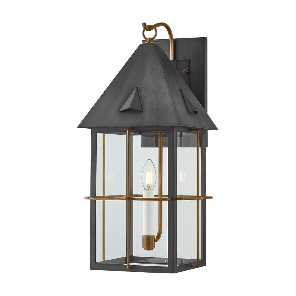 B6623-PBR/GRA Toby 1 Light Sconce | Alternate Image