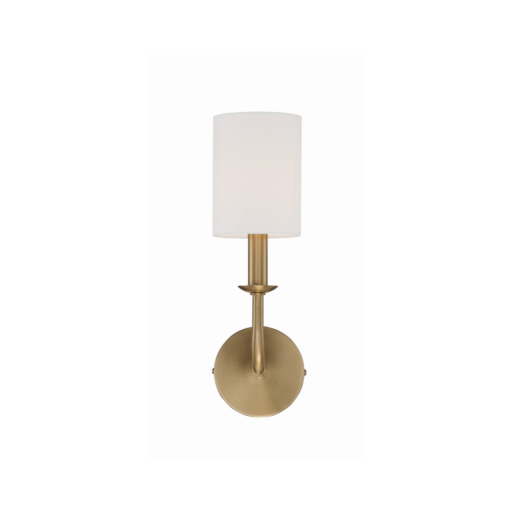 Crystorama Bailey 4.75'' Sconce in Aged Brass - Additional View