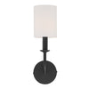 Crystorama Bailey 4.75'' Sconce in Matte Black - Additional View