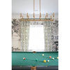 Crystorama Bailey 42'' Linear Chandelier in Aged Brass - Lifestyle View