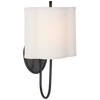 BBL2017BZL Barbara Barry Simple 1 Light Sconce | Main Image