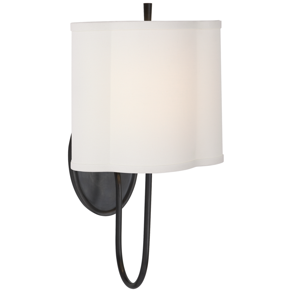 BBL2017BZL Barbara Barry Simple 1 Light Sconce | Alternate Image