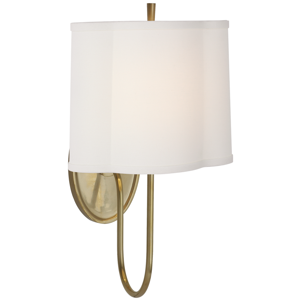 BBL2017SBL Barbara Barry Simple 1 Light Sconce | Alternate Image