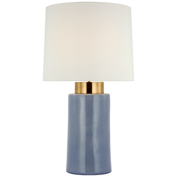 Polar Blue Crackle and Soft Brass