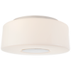 BBL4106PNWG Barbara Barry Acme 3 Light Flush Mount | Main Image