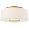 BBL4106SBWG Barbara Barry Acme 3 Light Flush Mount | Main Image