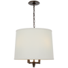 BBL5030BZL Barbara Barry Westport 4 Light Chandelier | Alternate Image