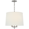 BBL5030PNL Barbara Barry Westport 4 Light Chandelier | Main Image