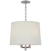 BBL5030PNL Barbara Barry Westport 4 Light Chandelier | Alternate Image