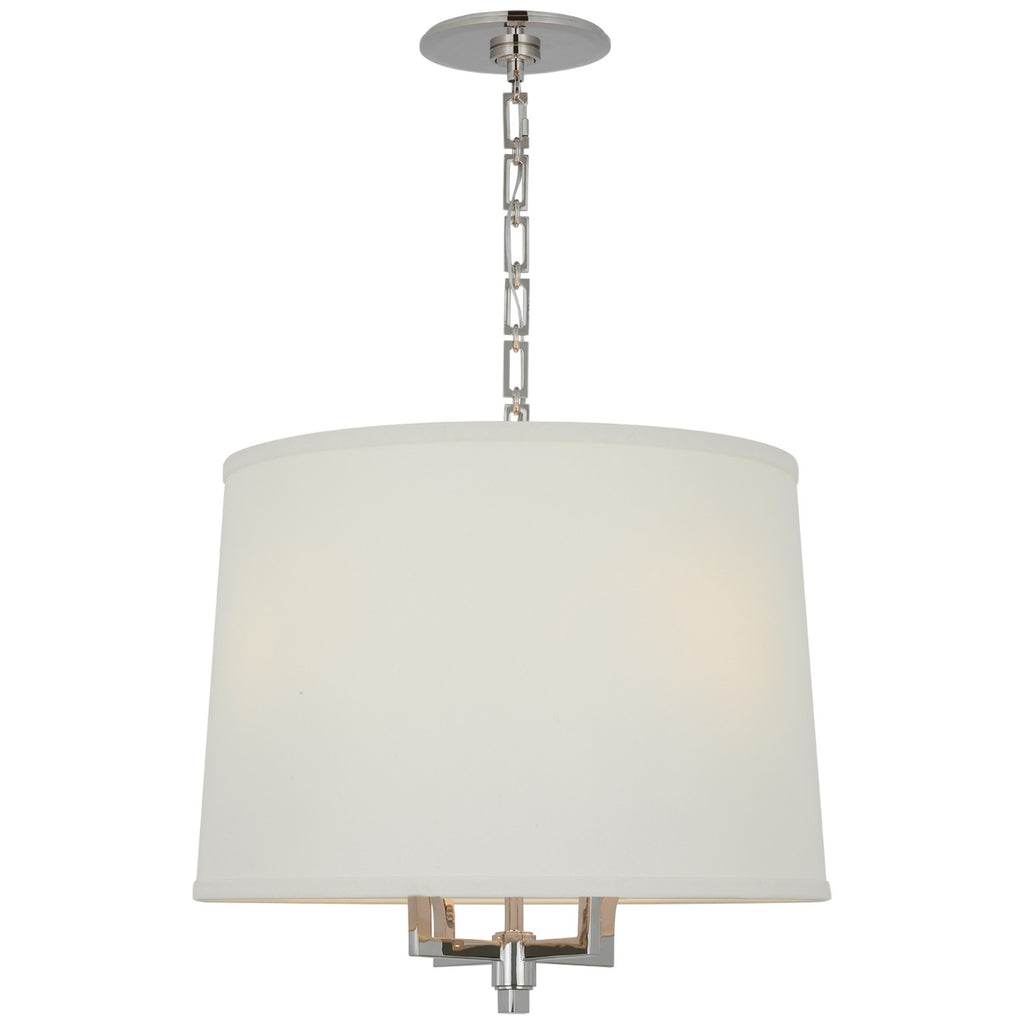 BBL5030PNL Barbara Barry Westport 4 Light Chandelier | Alternate Image