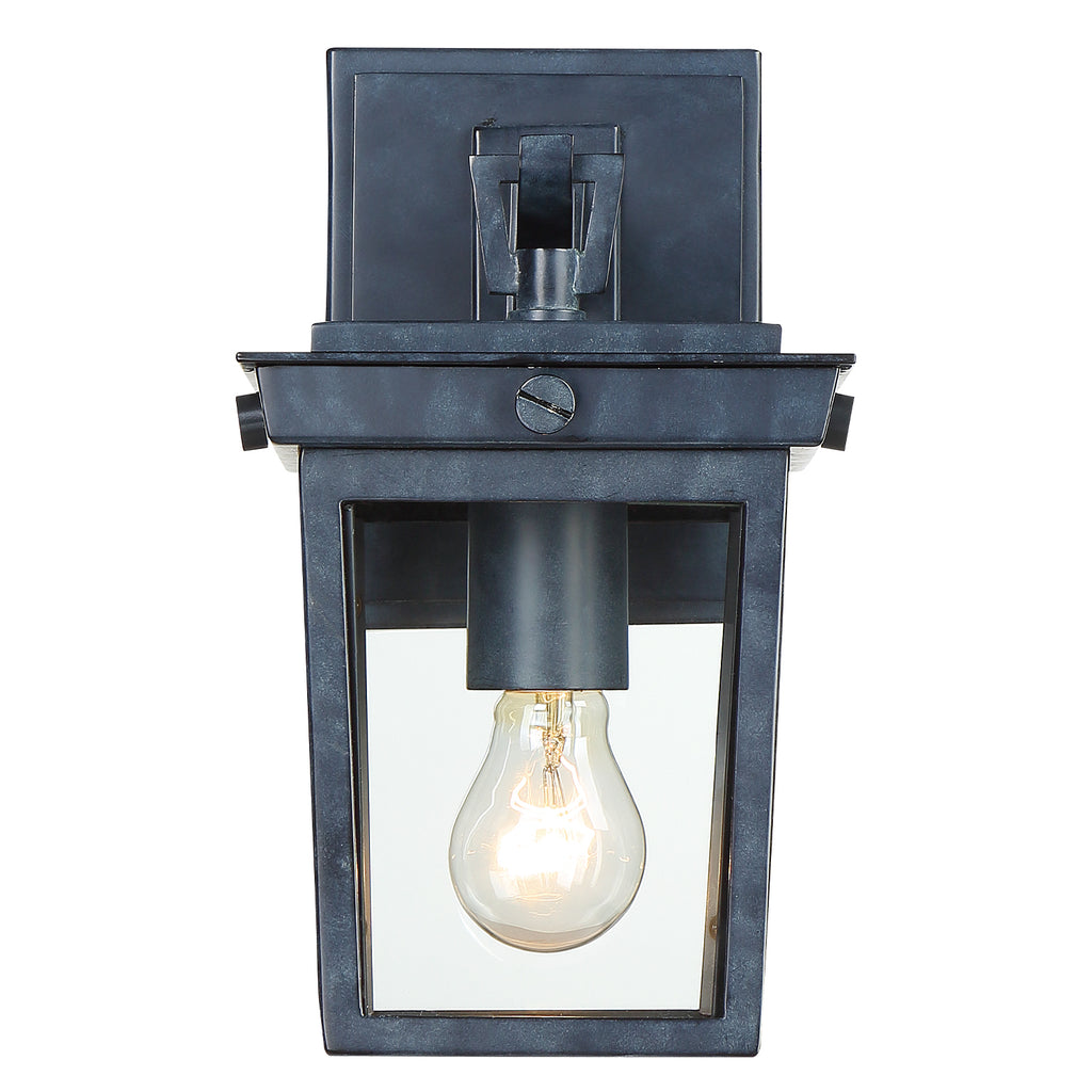 Crystorama Belmont 6.5'' Outdoor Sconce in Graphite - Additional View