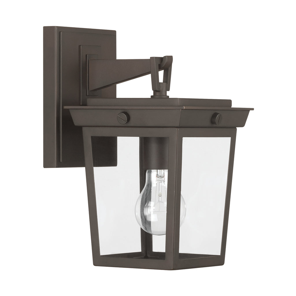 Crystorama Belmont 6.5'' Outdoor Sconce in Twilight Bronze - Additional View
