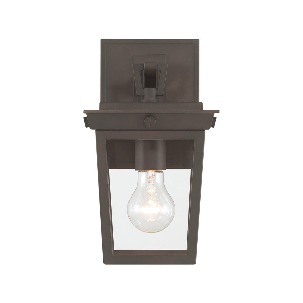 Crystorama Belmont 6.5'' Outdoor Sconce in Twilight Bronze - Additional View