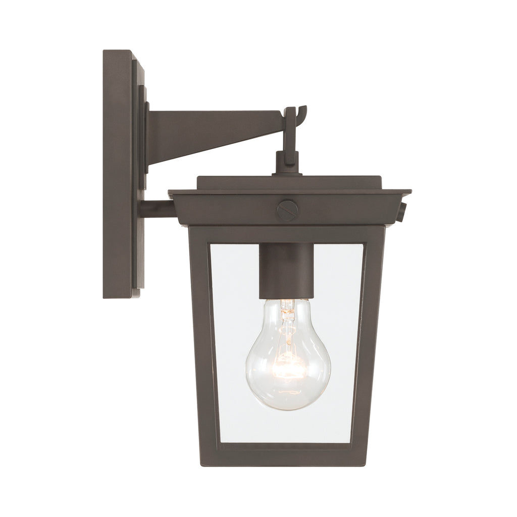 Crystorama Belmont 6.5'' Outdoor Sconce in Twilight Bronze - Additional View