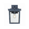 Crystorama Belmont 9.5'' Outdoor Sconce in Graphite - Additional View
