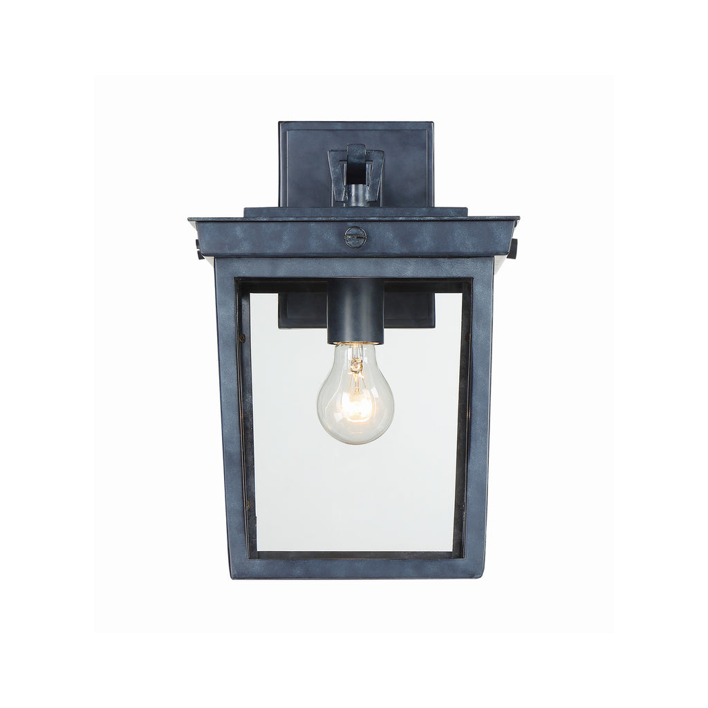 Crystorama Belmont 9.5'' Outdoor Sconce in Graphite - Additional View