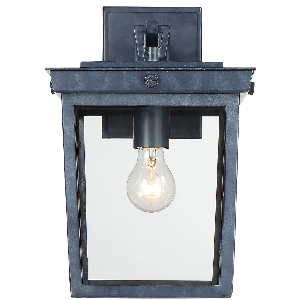 Crystorama Belmont 9.5'' Outdoor Sconce in Graphite - Additional View