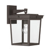 Crystorama Belmont 9.5'' Outdoor Sconce in Twilight Bronze - Additional View