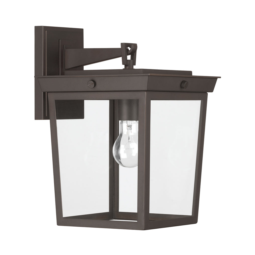 Crystorama Belmont 9.5'' Outdoor Sconce in Twilight Bronze - Additional View