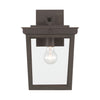 Crystorama Belmont 9.5'' Outdoor Sconce in Twilight Bronze - Additional View