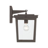 Crystorama Belmont 9.5'' Outdoor Sconce in Twilight Bronze - Additional View