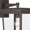Crystorama Belmont 9.5'' Outdoor Sconce in Twilight Bronze - Additional View