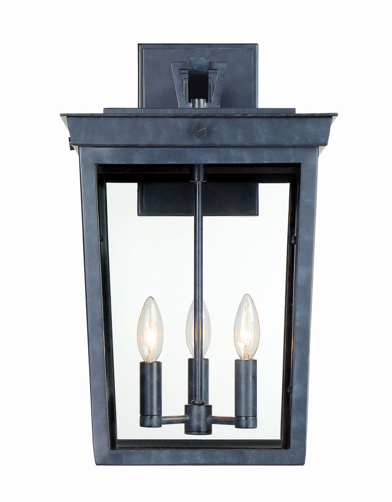 BEL-A8063-GE Belmont 3 Light Outdoor Sconce | Alternate Image