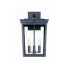 Crystorama Belmont 12'' Outdoor Sconce in Graphite - Additional View