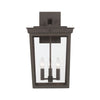 Crystorama Belmont 12'' Outdoor Sconce in Twilight Bronze - Additional View