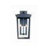 Crystorama-OPEN-BOX Belmont 4 Light Outdoor Sconce in Graphite - Additional View