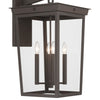 Crystorama Belmont 14'' Outdoor Sconce in Twilight Bronze - Additional View