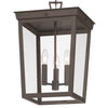 Crystorama Belmont 12'' Outdoor Pendant in Twilight Bronze - Additional View