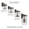 Crystorama Belmont 6.5'' Outdoor Sconce - Collection Image