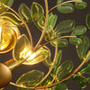 Crystorama Bridget 21.75" Semi Flush Mount in Soft Gold - Additional View