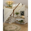 Crystorama Bridget 21.75" Semi Flush Mount in Soft Gold - Lifestyle View