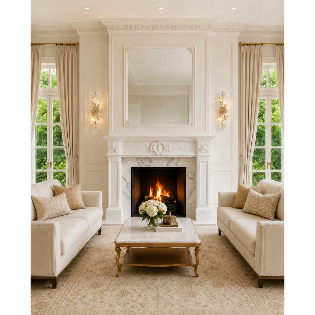 Crystorama Bridget 8.25" Sconce in Soft Gold - Lifestyle View