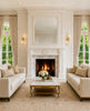 Crystorama Bridget 8.25" Sconce in Soft Gold - Lifestyle View
