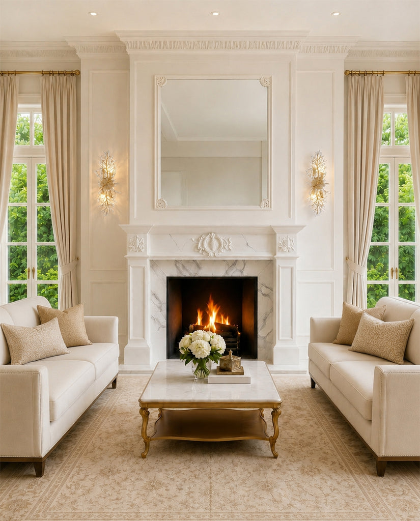 Crystorama Bridget 8.25" Sconce in Soft Gold - Lifestyle View