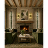 Crystorama Bridget 8.25" Sconce in Soft Gold - Lifestyle View
