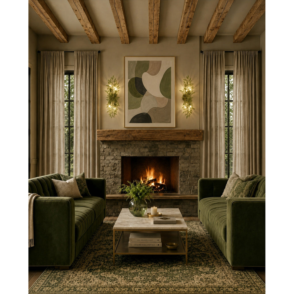 Crystorama Bridget 8.25" Sconce in Soft Gold - Lifestyle View