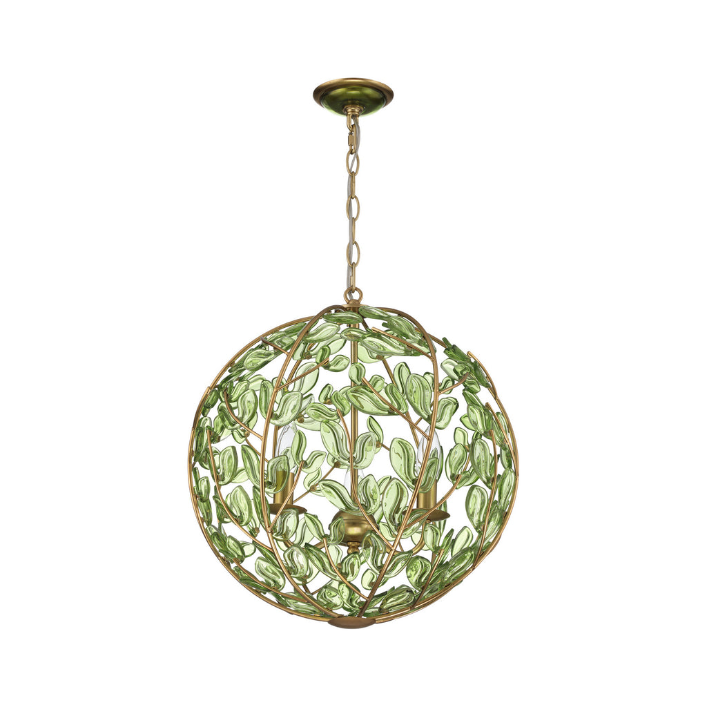 Crystorama Bridget 16.5" Chandelier in Soft Gold - Additional View