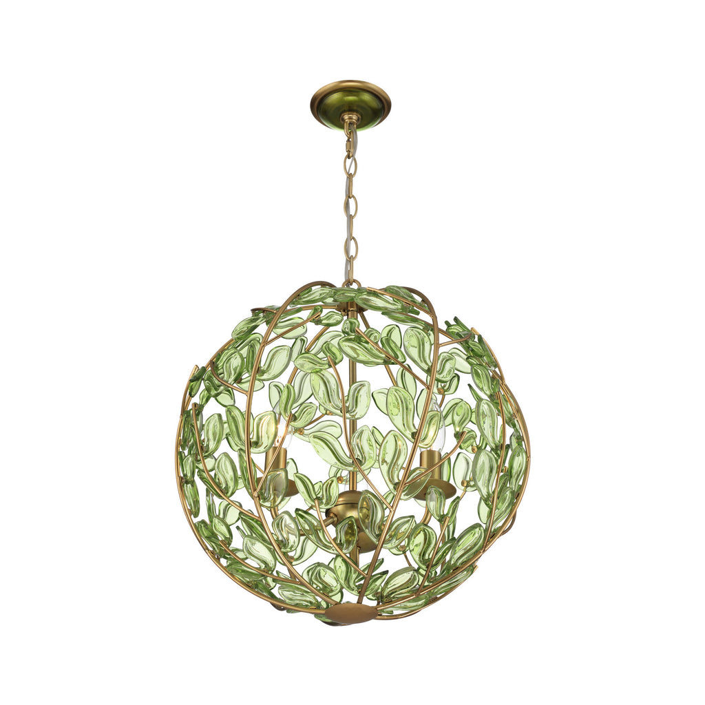 Crystorama Bridget 16.5" Chandelier in Soft Gold - Additional View