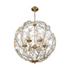 Crystorama Bridget 21" Chandelier in Soft Gold - Additional View