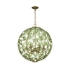 Crystorama Bridget 21" Chandelier in Soft Gold - Additional View